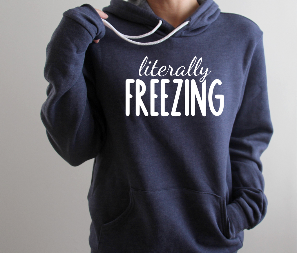 Literally Freezing Hooded Sweatshirt