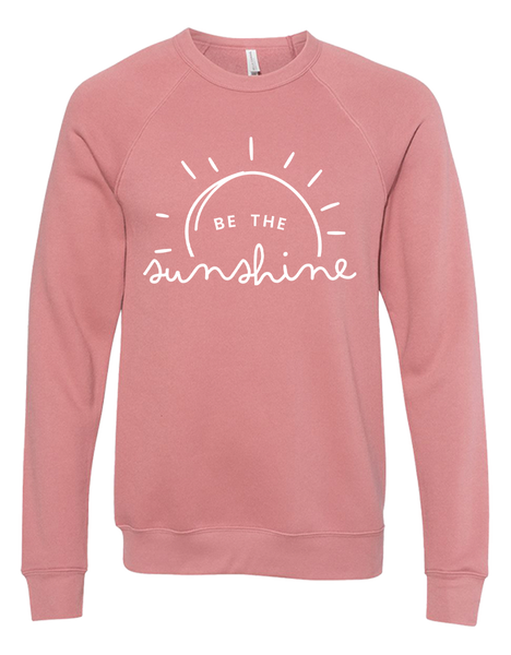 Be The Sunshine Crew Sweatshirt – Sunshine & Chaos Co. Be The Sunshine Crew Sweatshirt – Sunshine & Chaos Co.