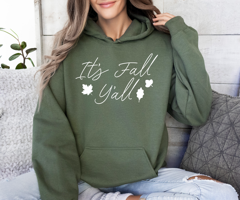 It's Fall Y'all Hooded Sweatshirt