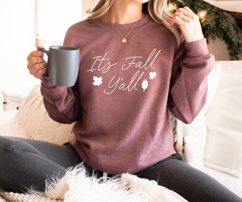 It's Fall Y'all Crew Sweatshirt
