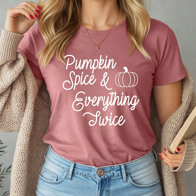 Pumpkin Spice & Everything Twice T-Shirt